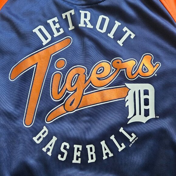 Detroit Tigers Graphic Logo MLB G-III Athleisure Track Jacket Size L Full Zip - Picture 3 of 16